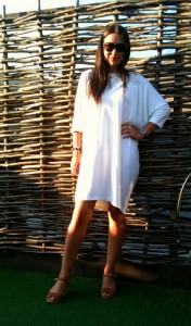 Ibiza street style glamour white chic fashion 