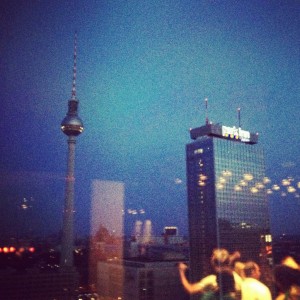 Berlin city view weekend nightclub bar