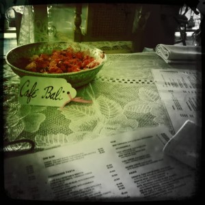 Bali eating night