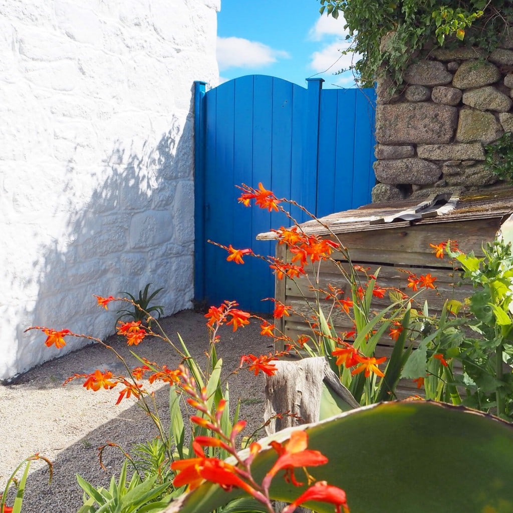 Lady Trekking Tresco Scilly Isles