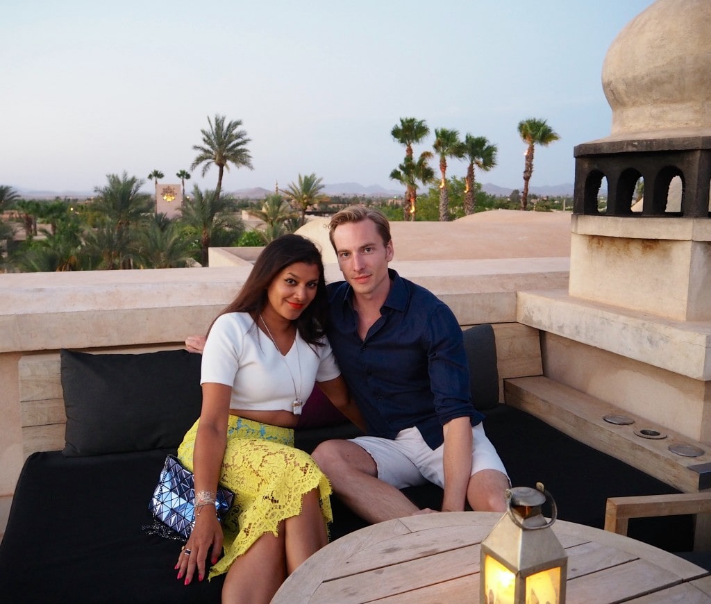 Lady Trekking Palais Namaskar rooftop bar