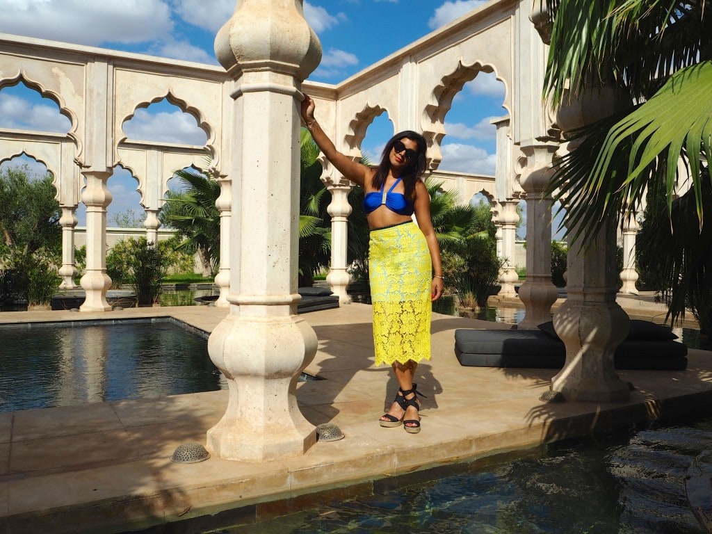 Lady Trekking Palais Namaskar marrakech