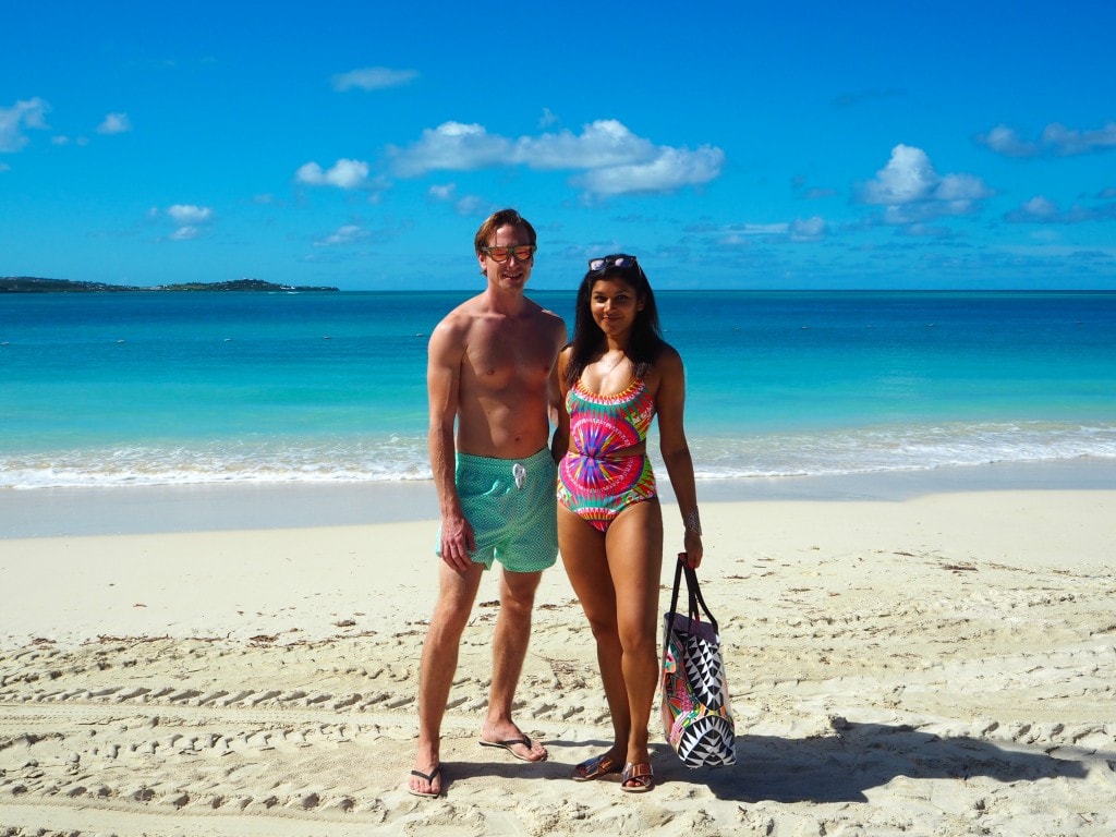Beachwear fashion shoot Lady Trekking