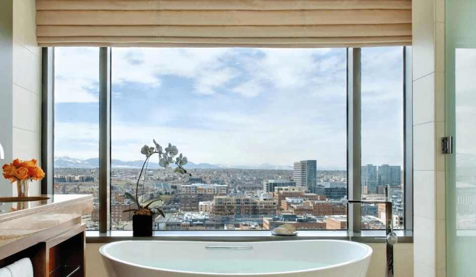 Four Seasons Denver Colarado Lady Trekking