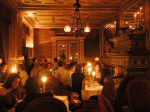 Hotel Costes dining room Lady Trekking