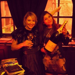 Lady Trekking Veuve Clicquot brand ambassador halloween party urban junkies