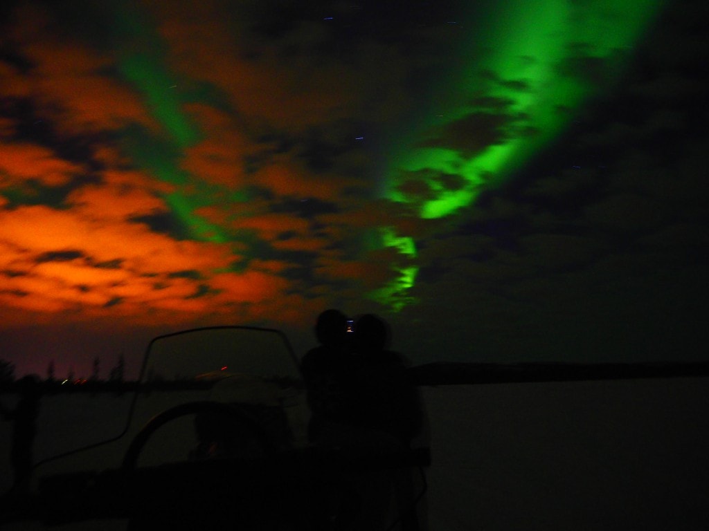 Northern light Lady Trekking