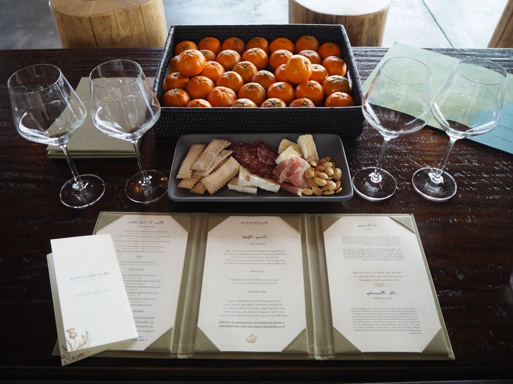 Macrostie winery Lady Trekking wine tasting