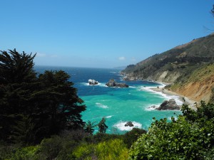 Julia Pfeiffer State Park Big Sur Lady Trekking