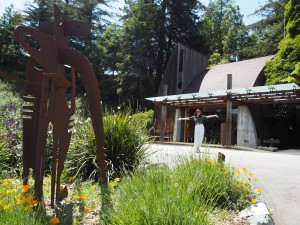 Lady Trekking Post Ranch Inn