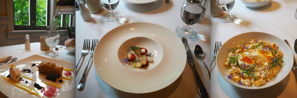 Farmhouse Inn Lady Trekking Michelin restaurant
