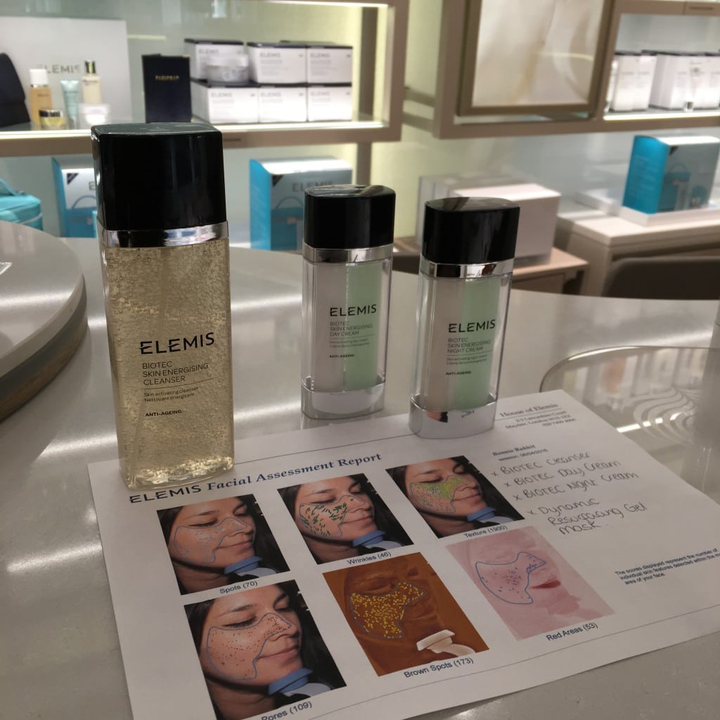 Lady Trekking elemis day spa