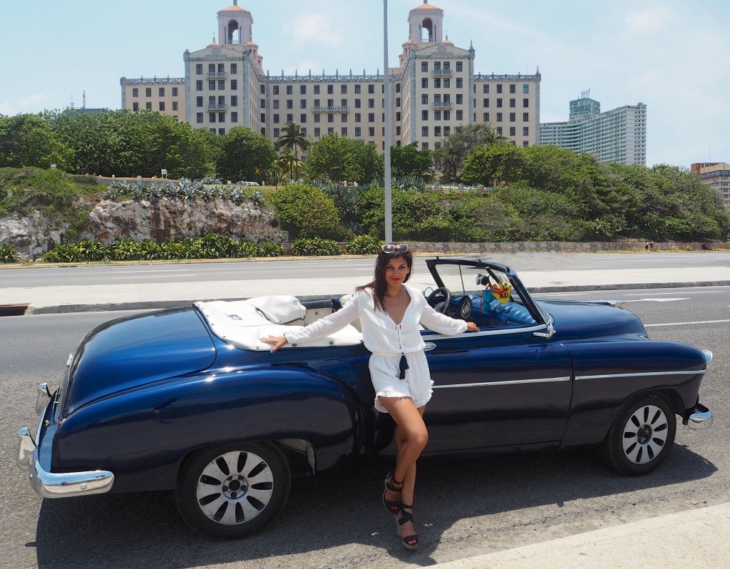 Lady Trekking Bonnie Rakhit Cuba Havana