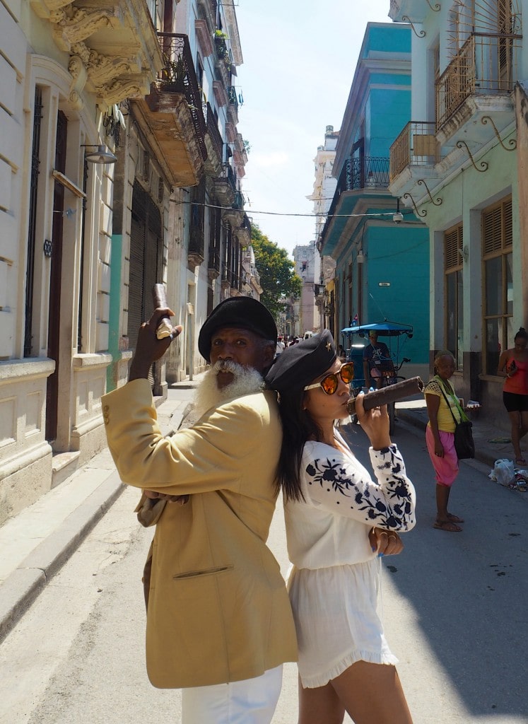 Lady Trekking Bonnie Rakhit Cuba Havana Cuban cigars