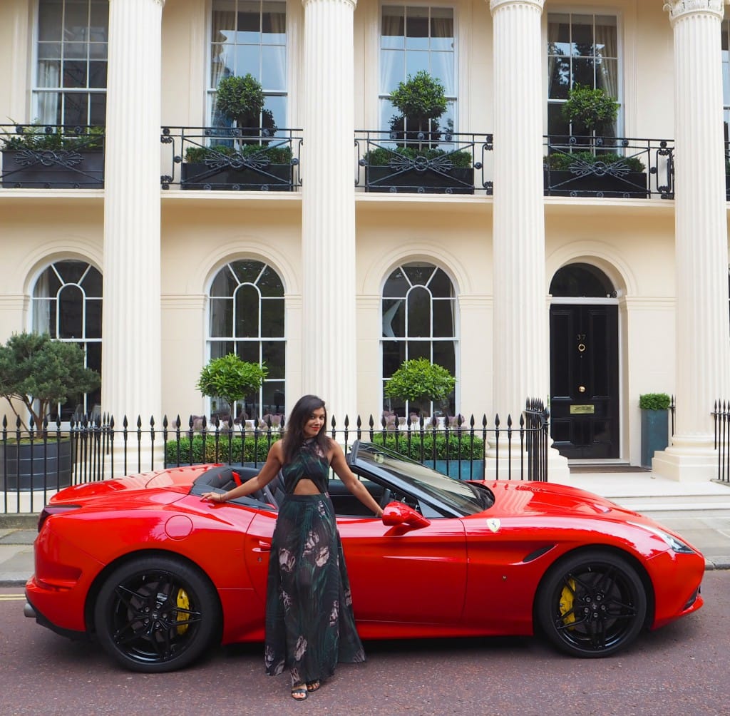 Lady Trekking Bonnie Rakhit Ferrari Cars