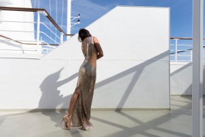 Lady Trekking Bonnie Rakhit Cruise what to wear fashion shoot