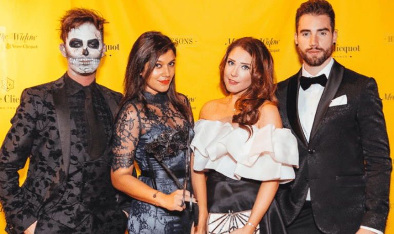 Lady Trekking halloween party