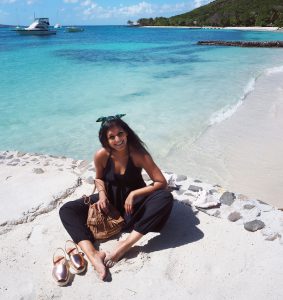 Lady Trekking Bonnie Rakhit what to wear in the caribbean fashion