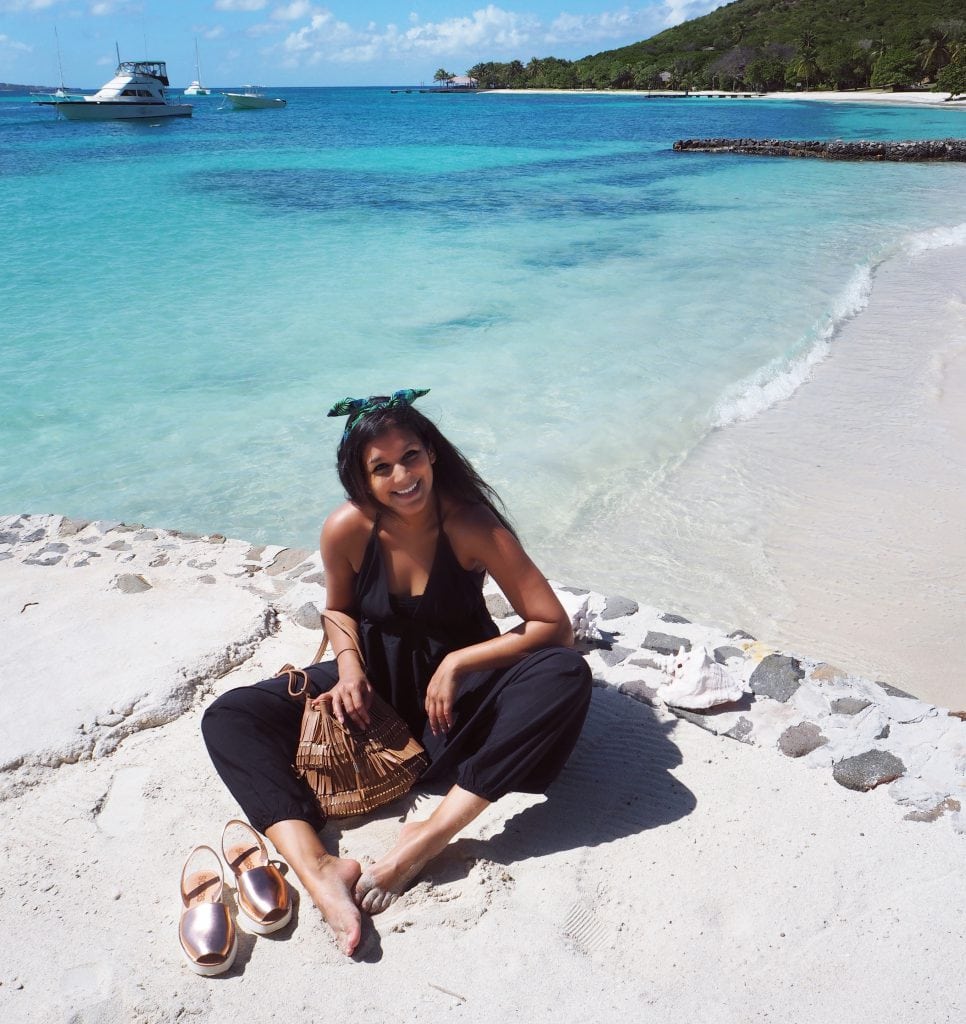 Lady Trekking Bonnie Rakhit what to wear in the caribbean fashion