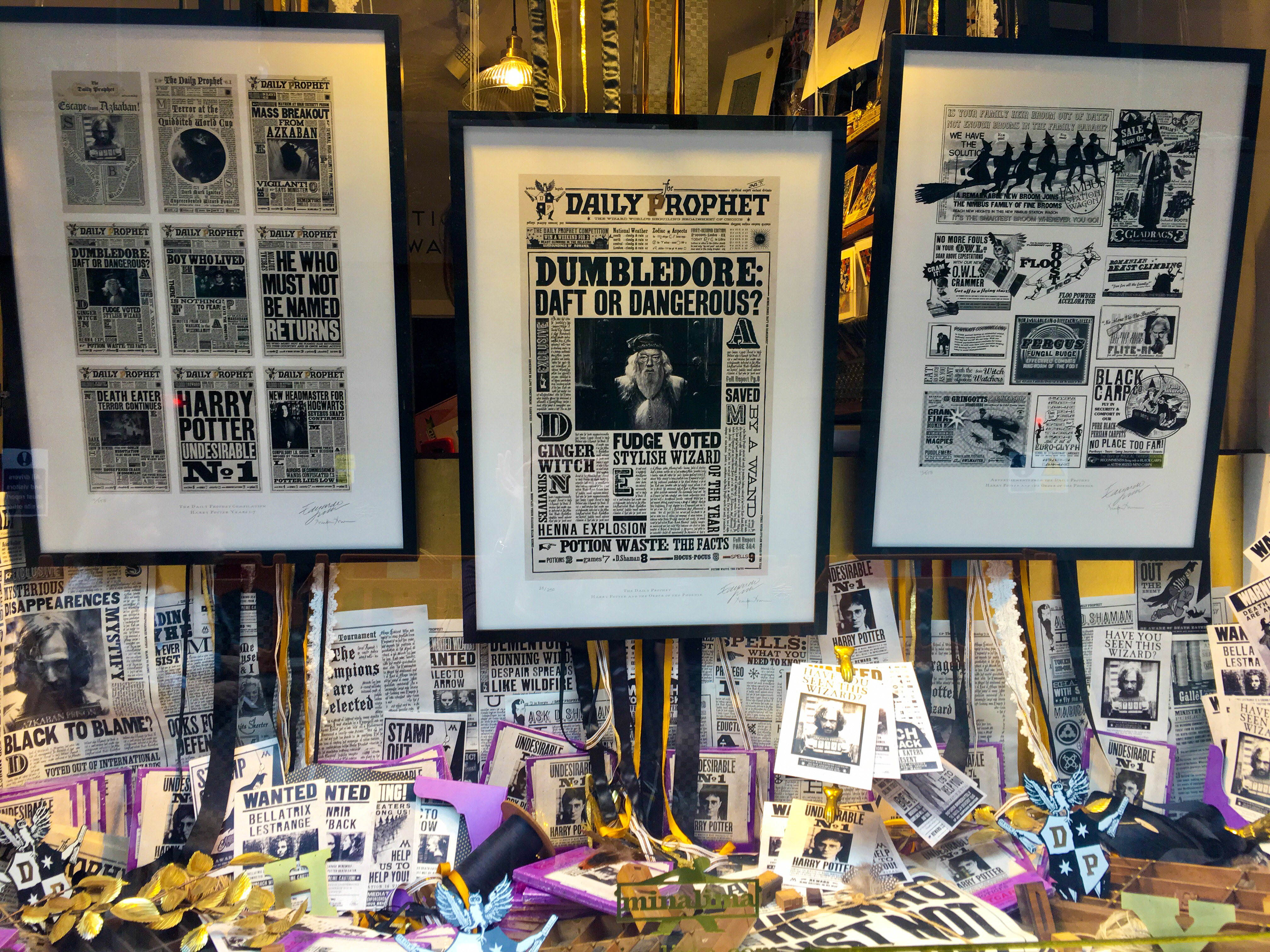 Harry Potter House of MinaLima in London