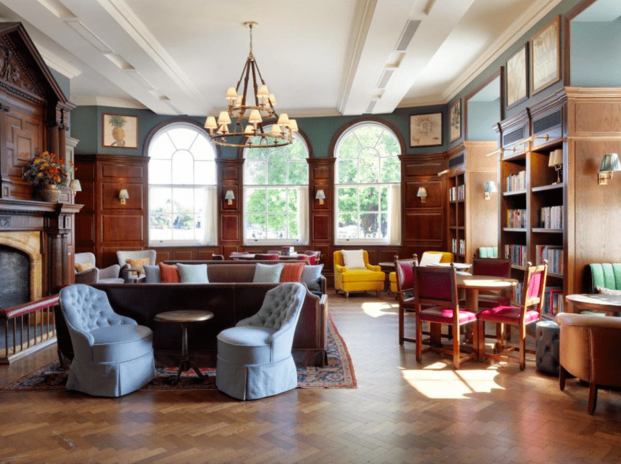 University Arms Hotel, Cambridge interior uk staycation