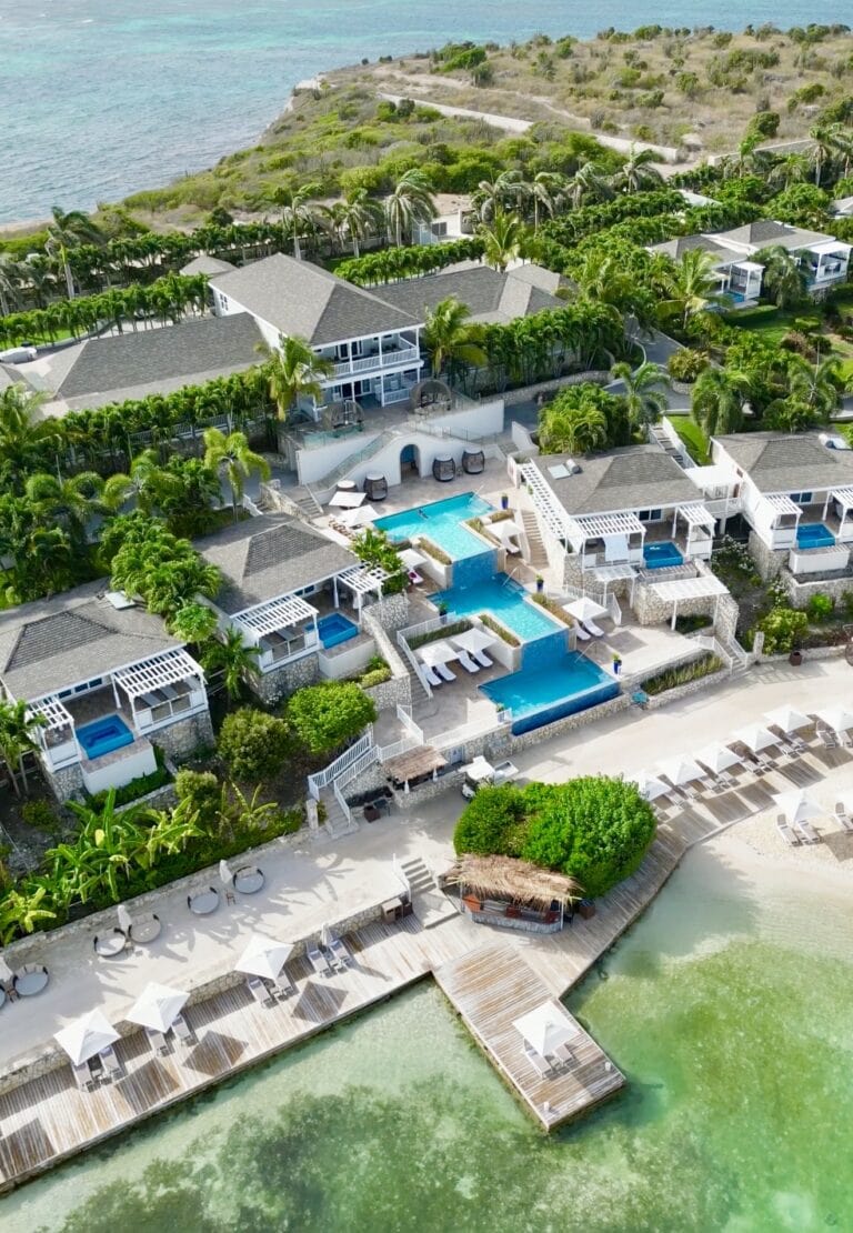 Where to stay in Antigua Hammock Cove Review -bonnie-rakhit drone shot